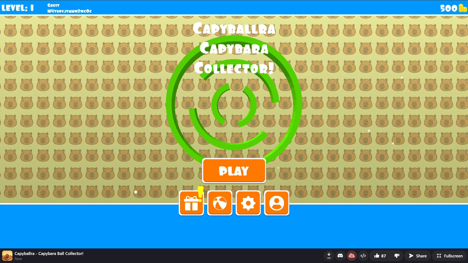 Capyballra - Capybara Ball Collector!